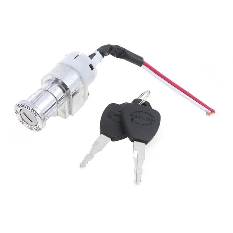 VOGOOPOI Battery Chager Ignition Switch Lock with 2 Keys for Motorcycle Electric Bike Scooter E-Bike Electric Lock Accessories - Image 3